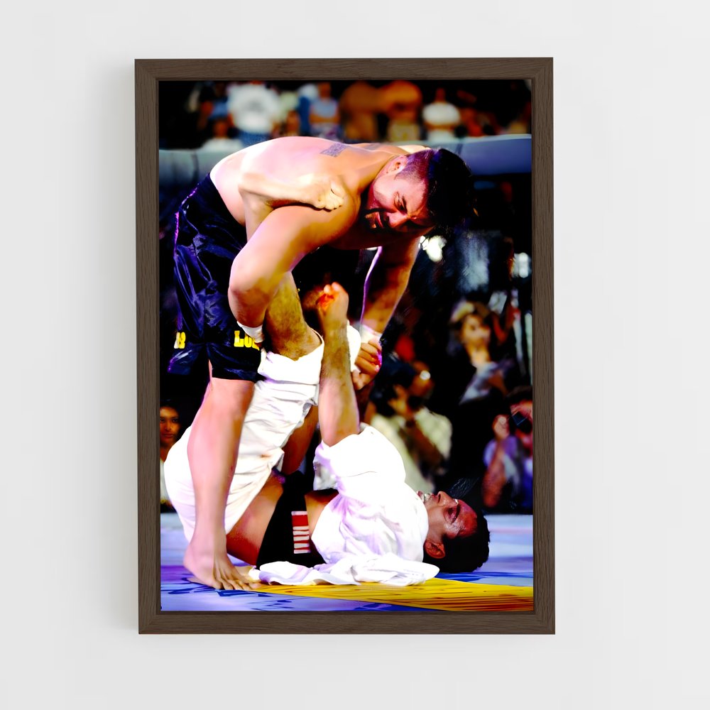 Poster Royce gracie – affiche Jiu-jitsu brésilien (vue 5)